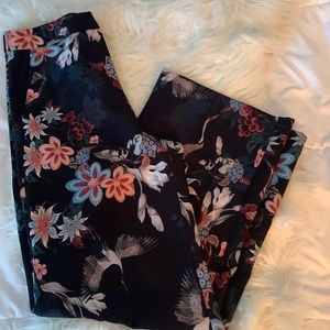 H&M Wide-cut Satin Pants